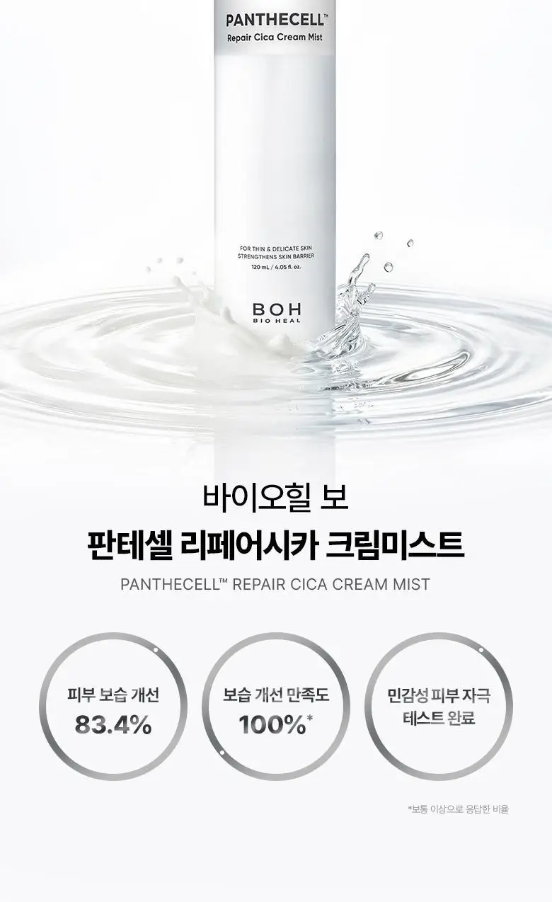 [재구매율 1위 미스트] 바이오힐 보 판테셀 리페어시카 크림미스트 120mL [기내용/단품/더블기획] 상세페이지 11